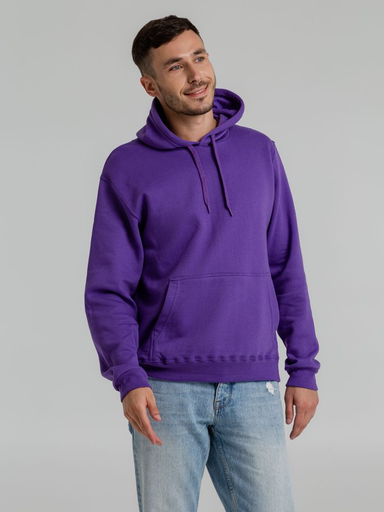 Толстовка с капюшоном Snake II темно-фиолетовая / Миниатюра WWW (1000)