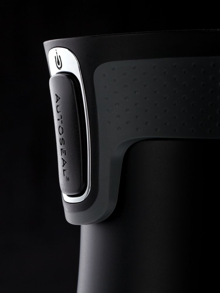 Термостакан Contigo West Loop, вакуумный, матовый черный / Миниатюра WWW (1000)