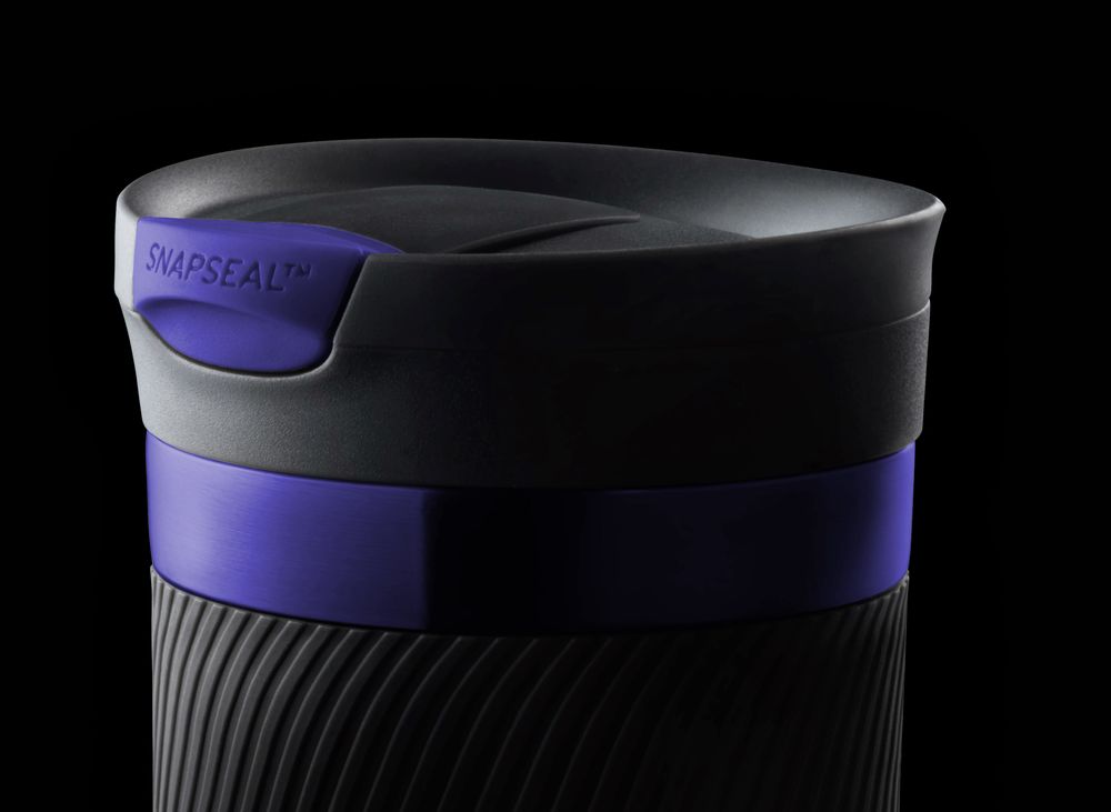 Термостакан Byron, вакуумный, герметичный, ярко-синий / Миниатюра WWW (1000)