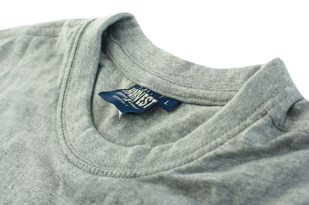 Футболка мужская American T, серый меланж / Миниатюра WWW (1000)