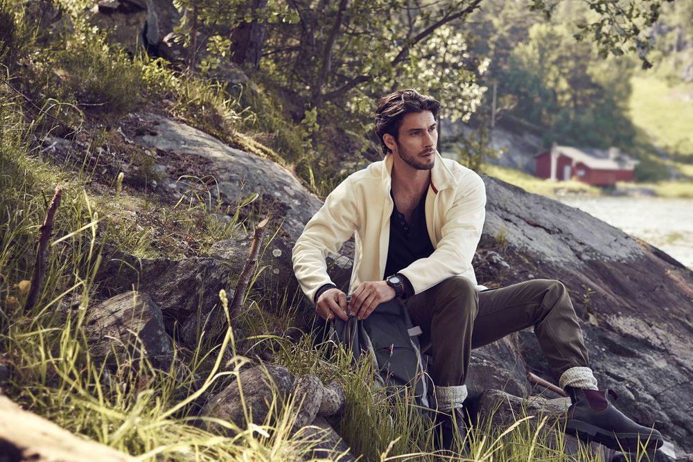 Куртка флисовая мужская Lancaster, темно-синяя / Миниатюра WWW (1000)