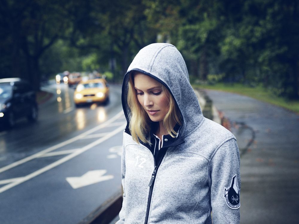 Куртка флисовая женская Santa Ana, серый меланж / Миниатюра WWW (1000)