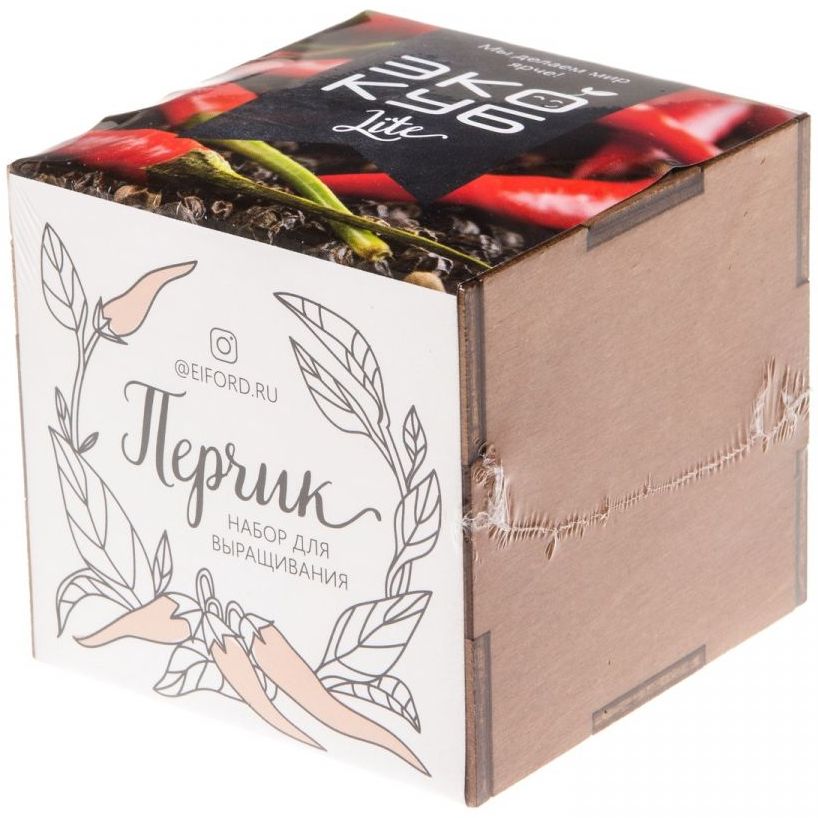 Набор для выращивания «Экокуб Lite», перчик / Миниатюра WWW (1000)