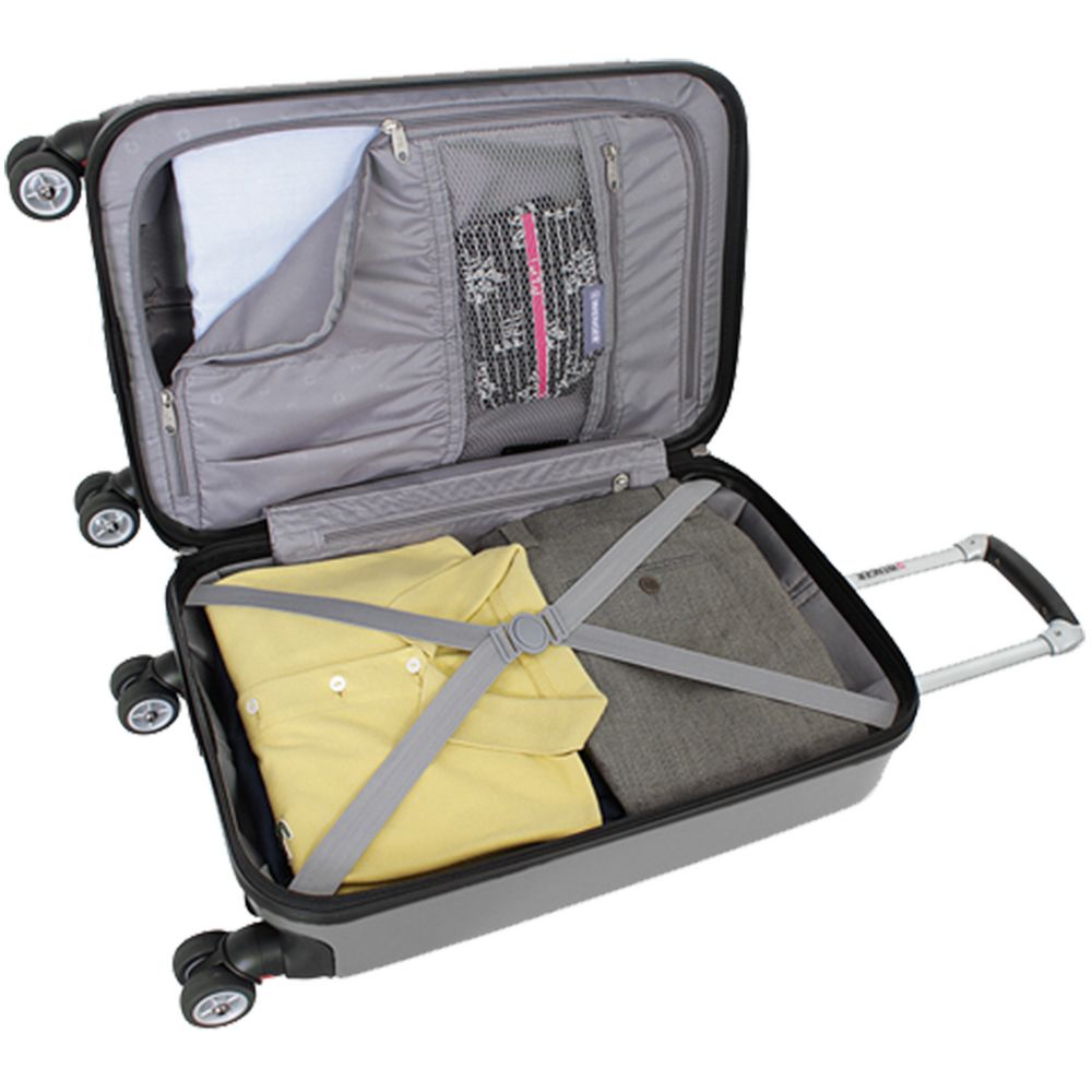 Чемодан для ручной клади Ridge S, серебристый / Миниатюра WWW (1000)