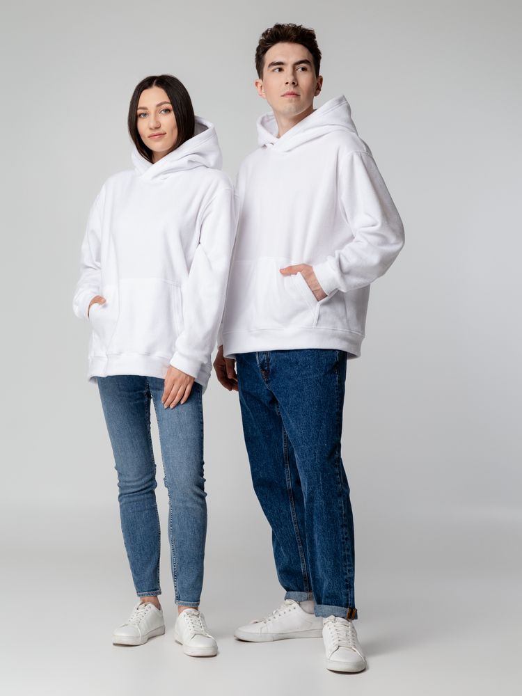 Худи флисовое унисекс Manakin, сиреневое / Миниатюра WWW (1000)