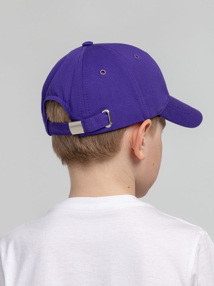 Бейсболка детская Capture Kids, фиолетовая / Миниатюра WWW (1000)