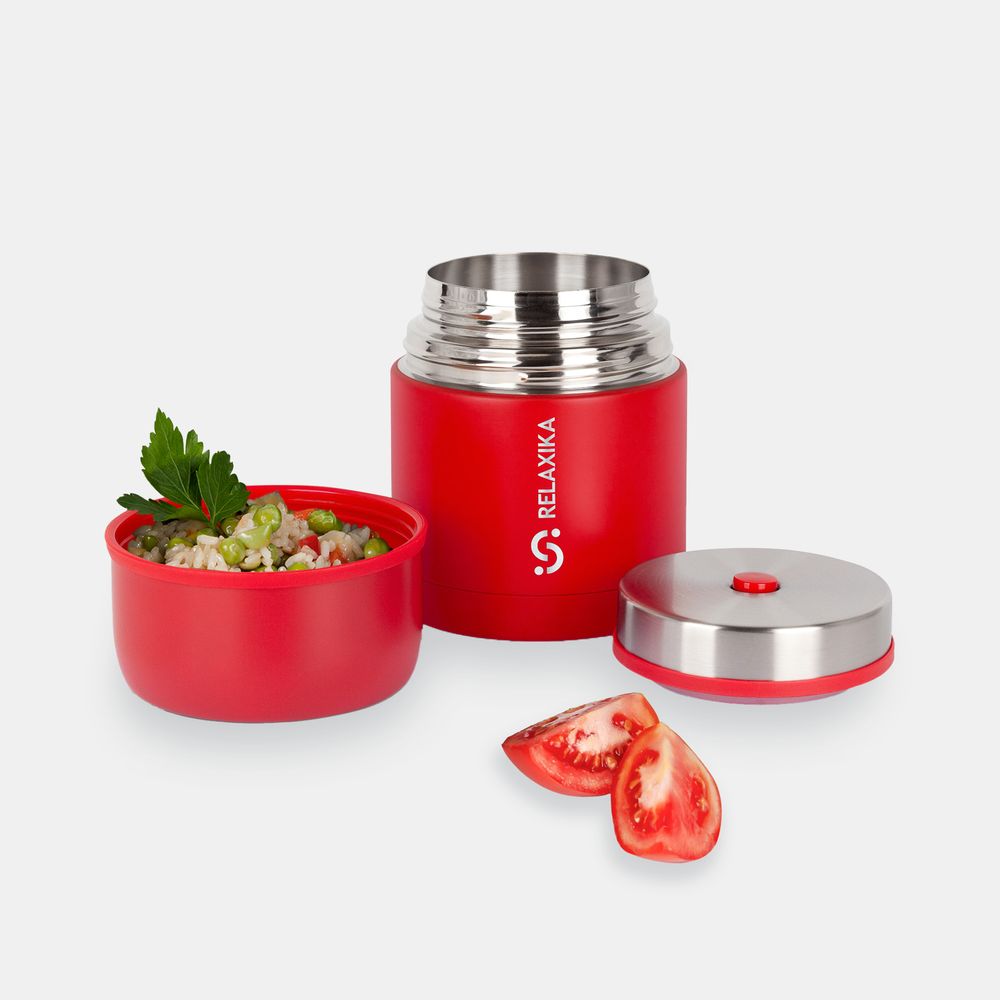 Термос для еды Relaxika 500, красный / Миниатюра WWW (1000)