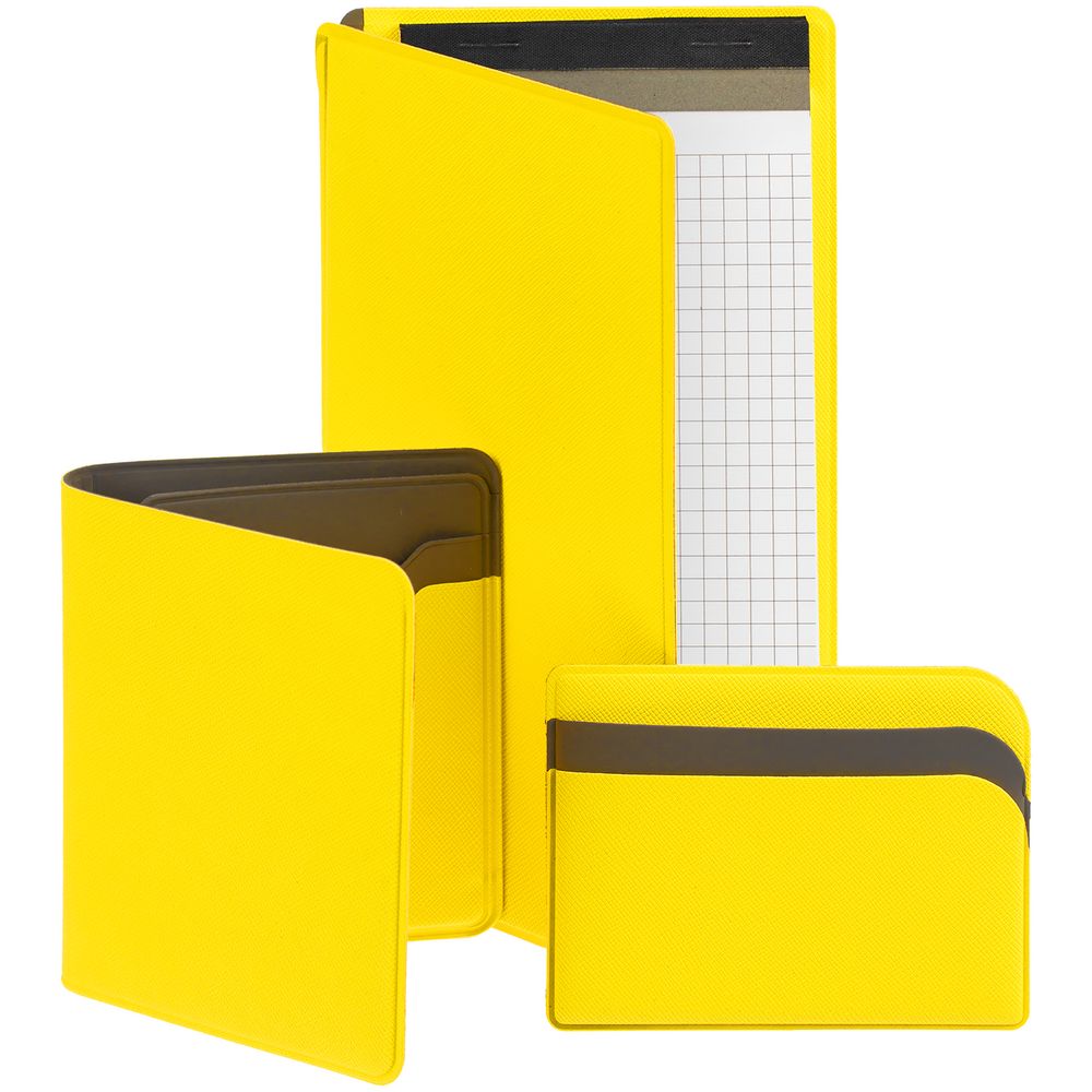 Чехол для карточек Dual, желтый / Миниатюра WWW (1000)