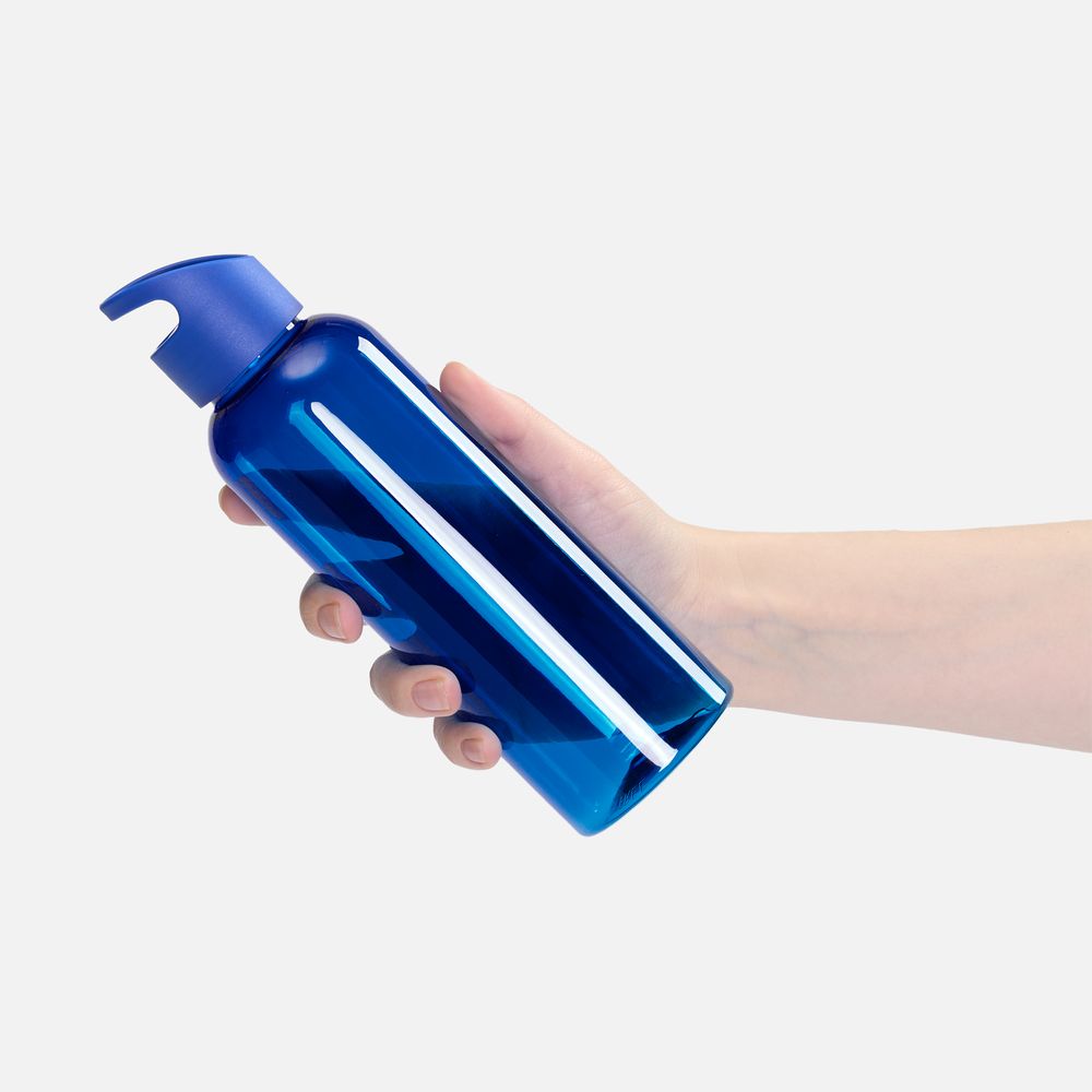 Бутылка для воды Plaske, синяя / Миниатюра WWW (1000)