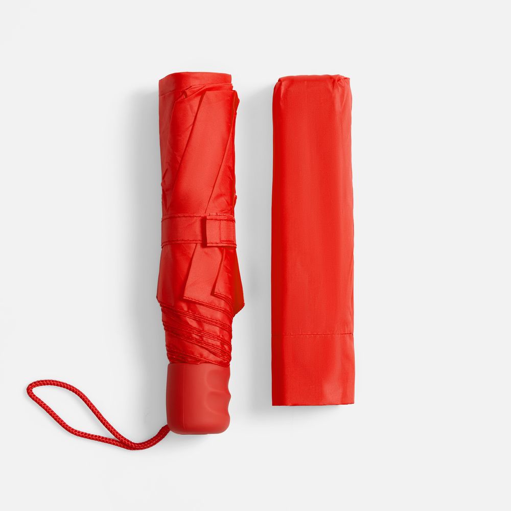 Зонт складной Basic, красный / Миниатюра WWW (1000)