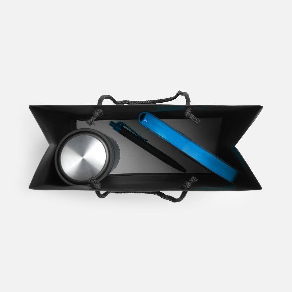 Набор Nice Twice Pack, черный с голубым / Миниатюра WWW (1000)