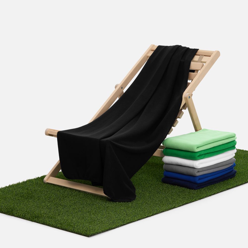 Флисовый плед Warm&Peace, черный / Миниатюра WWW (1000)