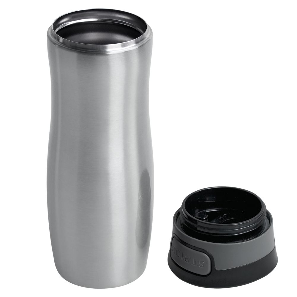 Термостакан Tansley, герметичный, вакуумный, серебристый / Миниатюра WWW (1000)