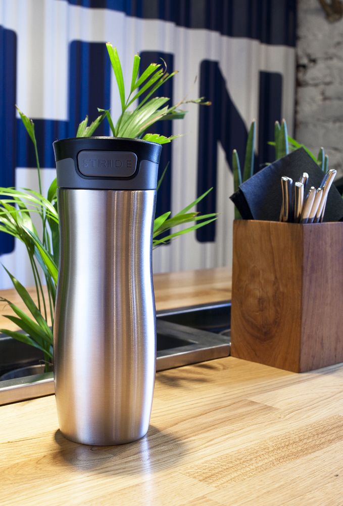 Термостакан Tansley, герметичный, вакуумный, серебристый / Миниатюра WWW (1000)