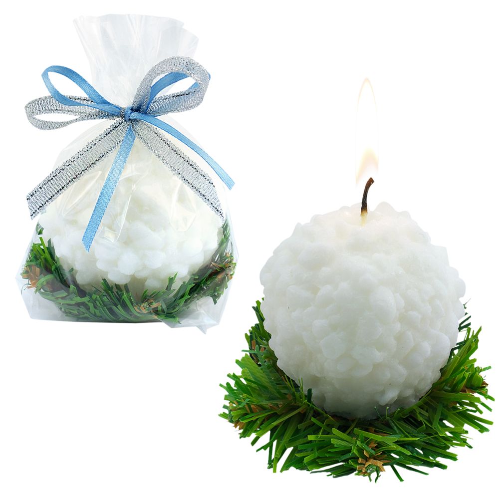 Свеча «Снежок» / Миниатюра WWW (1000)