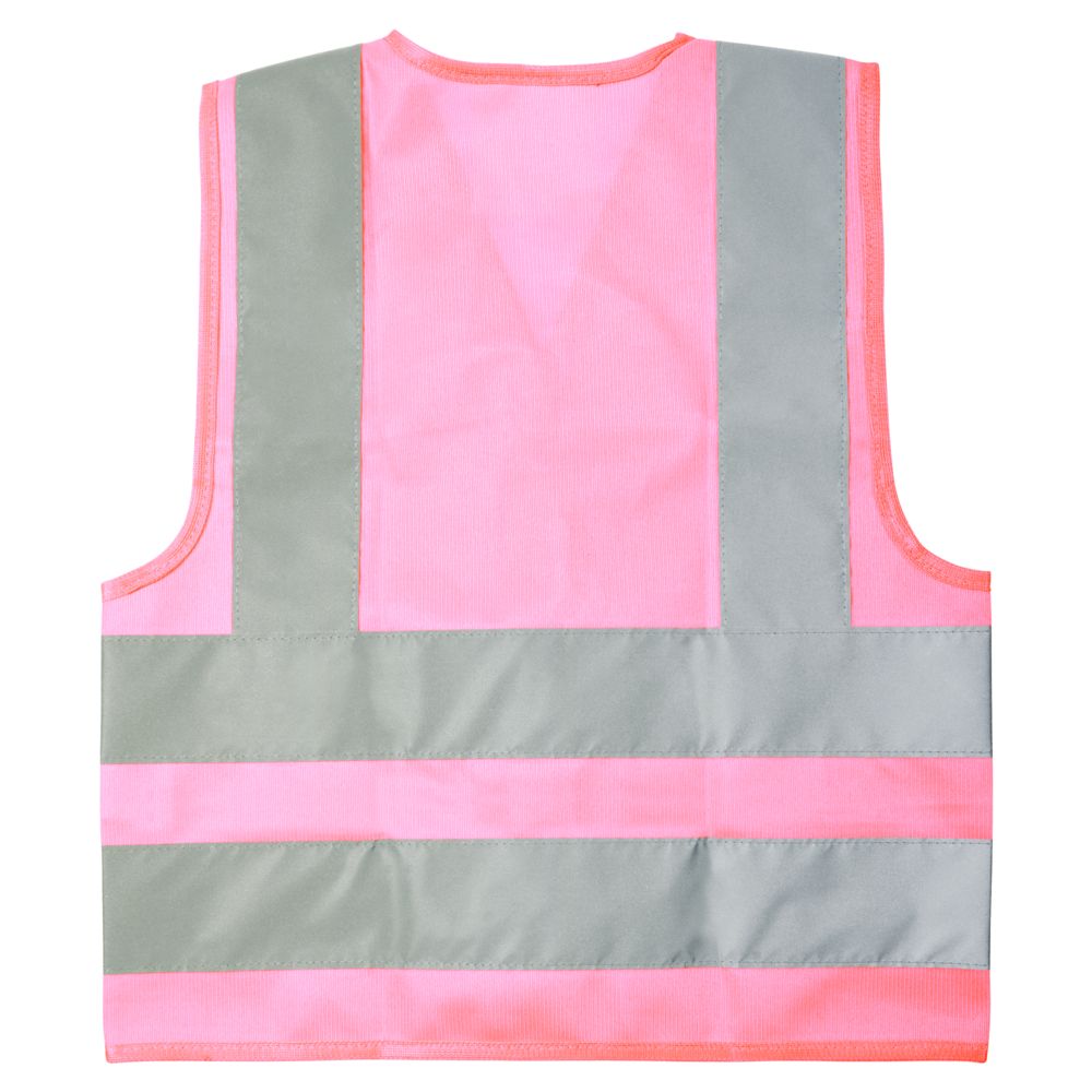 Жилет детский светоотражающий Glow, розовый / Миниатюра WWW (1000)