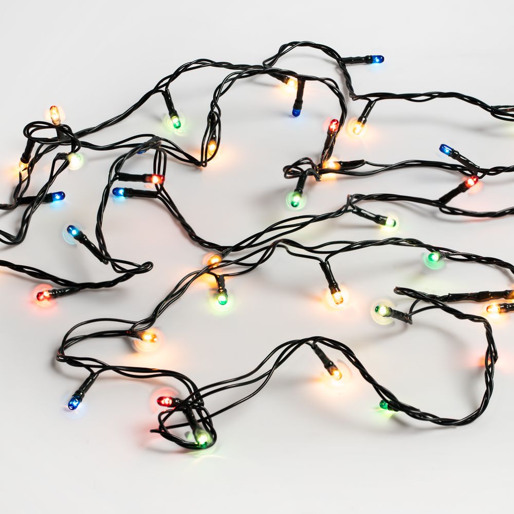 Гирлянда illumiNation Mini, с лампами накаливания, разноцветная / Миниатюра WWW (1000)