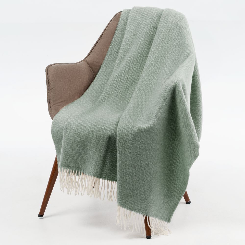 Плед Bilbo, зеленый / Миниатюра WWW (1000)