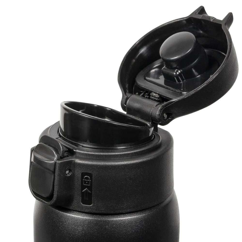 Термокружка Relaxika, ver.2, черная / Миниатюра WWW (1000)