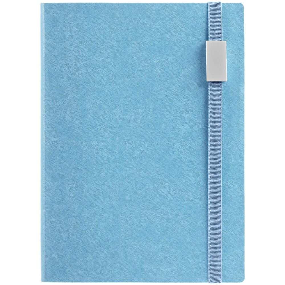 Ежедневник Vivian Metal, недатированный, голубой / Миниатюра WWW (1000)