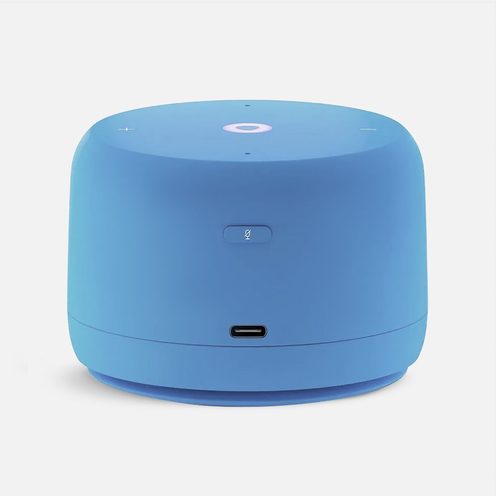 Умная колонка «Яндекс Станция Лайт 2», синяя / Миниатюра WWW (1000)