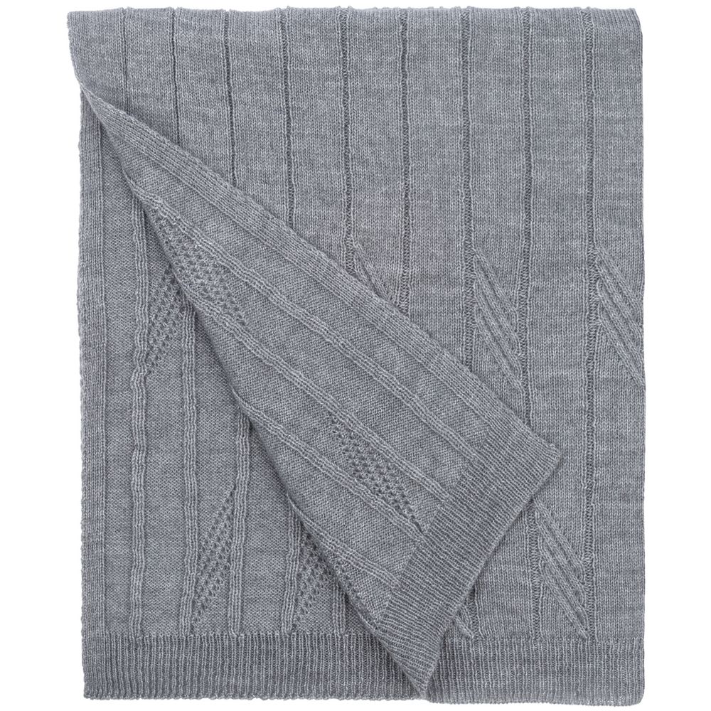 Плед Pluma, темно-серый (графит) / Миниатюра WWW (1000)