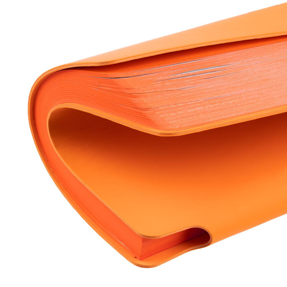 Ежедневник Flexpen Shall, недатированный, оранжевый / Миниатюра WWW (1000)