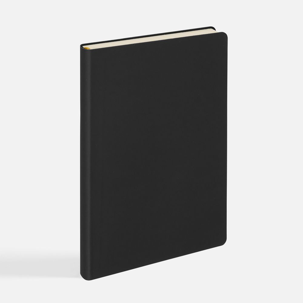 Ежедневник Flex Shall New, недатированный, черный / Миниатюра WWW (1000)
