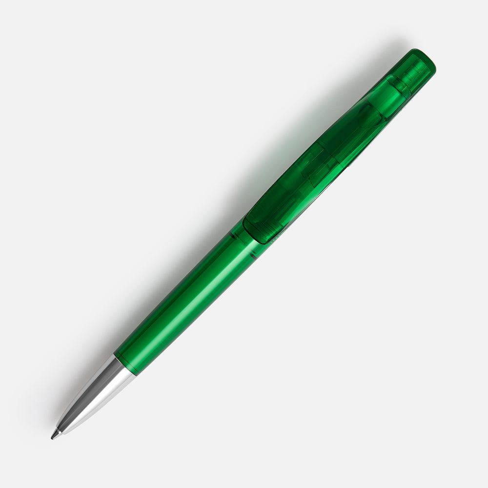Ручка шариковая Prodir DS2 PTC, зеленая / Миниатюра WWW (1000)