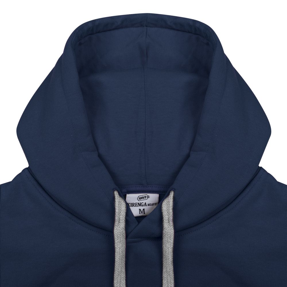 Толстовка с капюшоном Unit Kirenga Heavy, темно-синяя / Миниатюра WWW (1000)