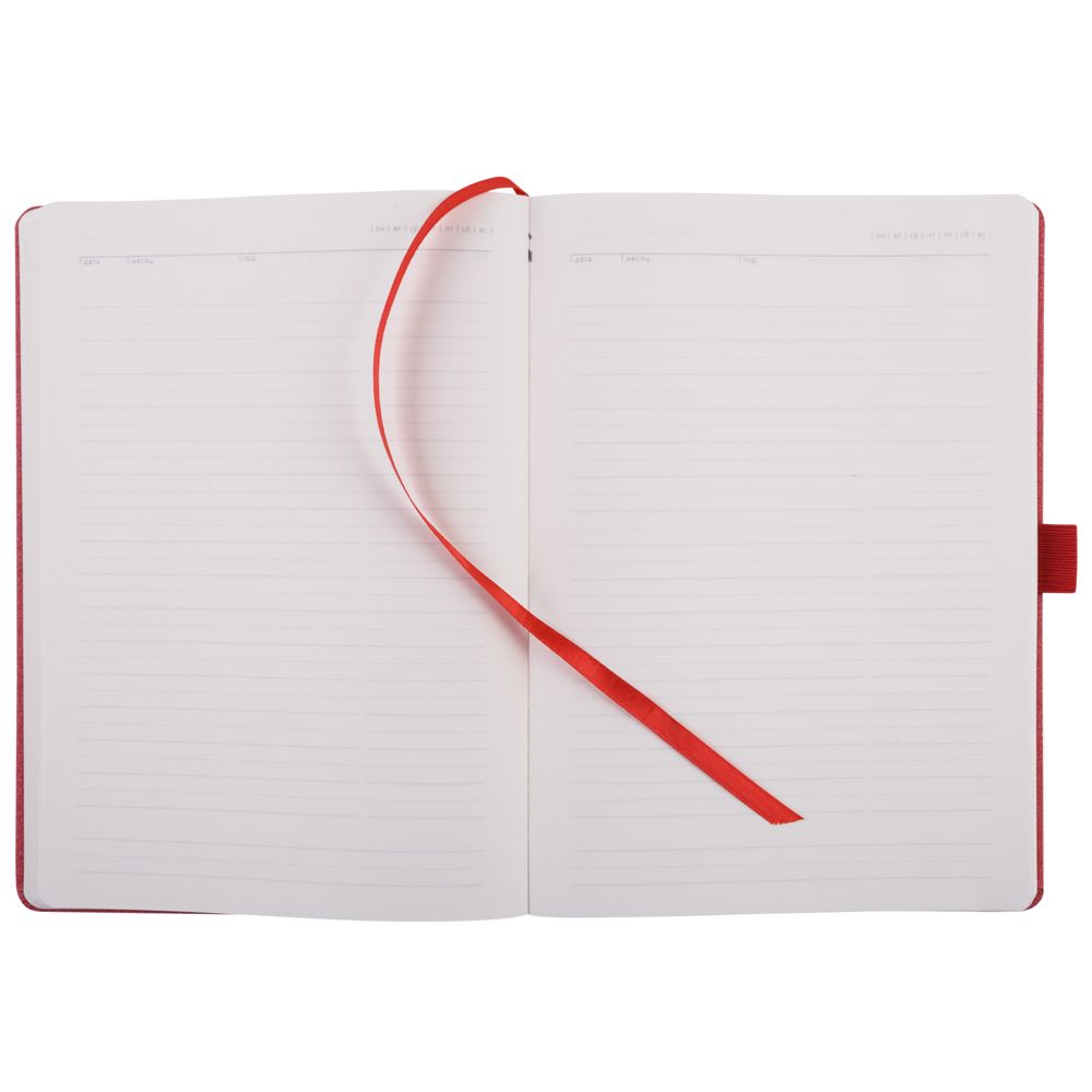 Ежедневник Country, недатированный, красный, уценка / Миниатюра WWW (1000)