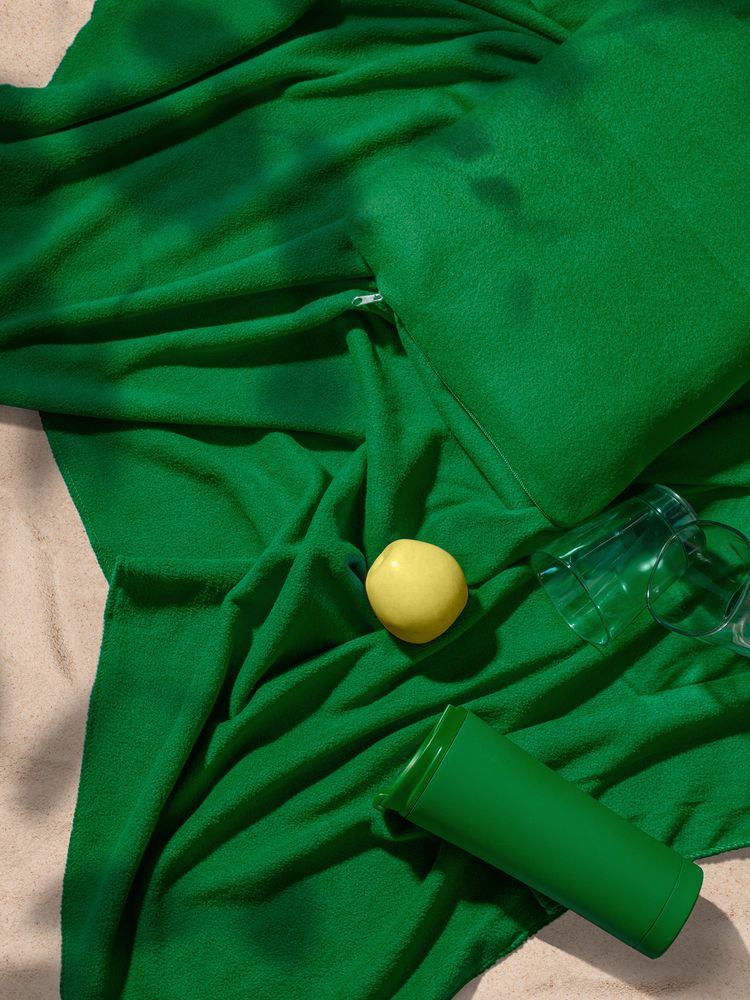 Дорожный плед Pathway 2, зеленый / Миниатюра WWW (1000)