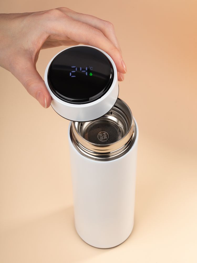 Смарт-бутылка Long Therm, белая / Миниатюра WWW (1000)