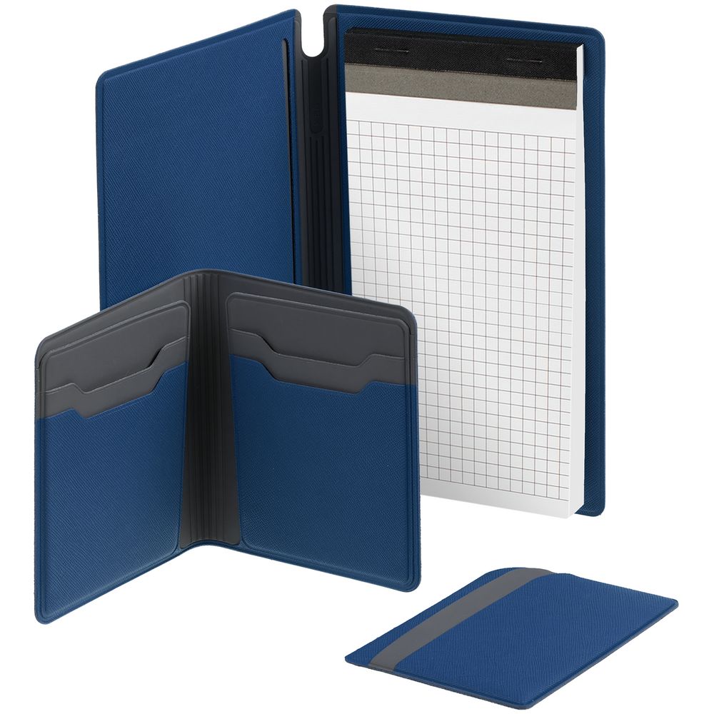 Чехол для карточек Dual, светло-синий / Миниатюра WWW (1000)