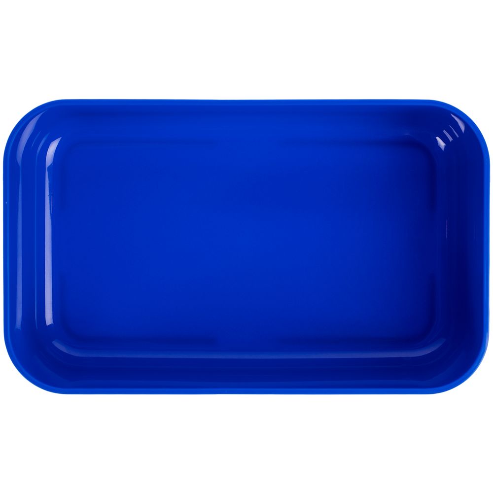 Ланчбокс Lunch Hour, белый с синим / Миниатюра WWW (1000)