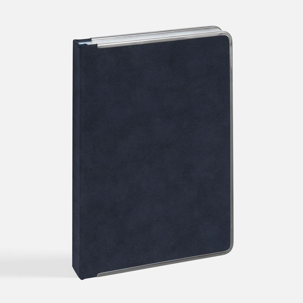 Ежедневник Metal Frame на заказ, датированный, синий / Миниатюра WWW (1000)