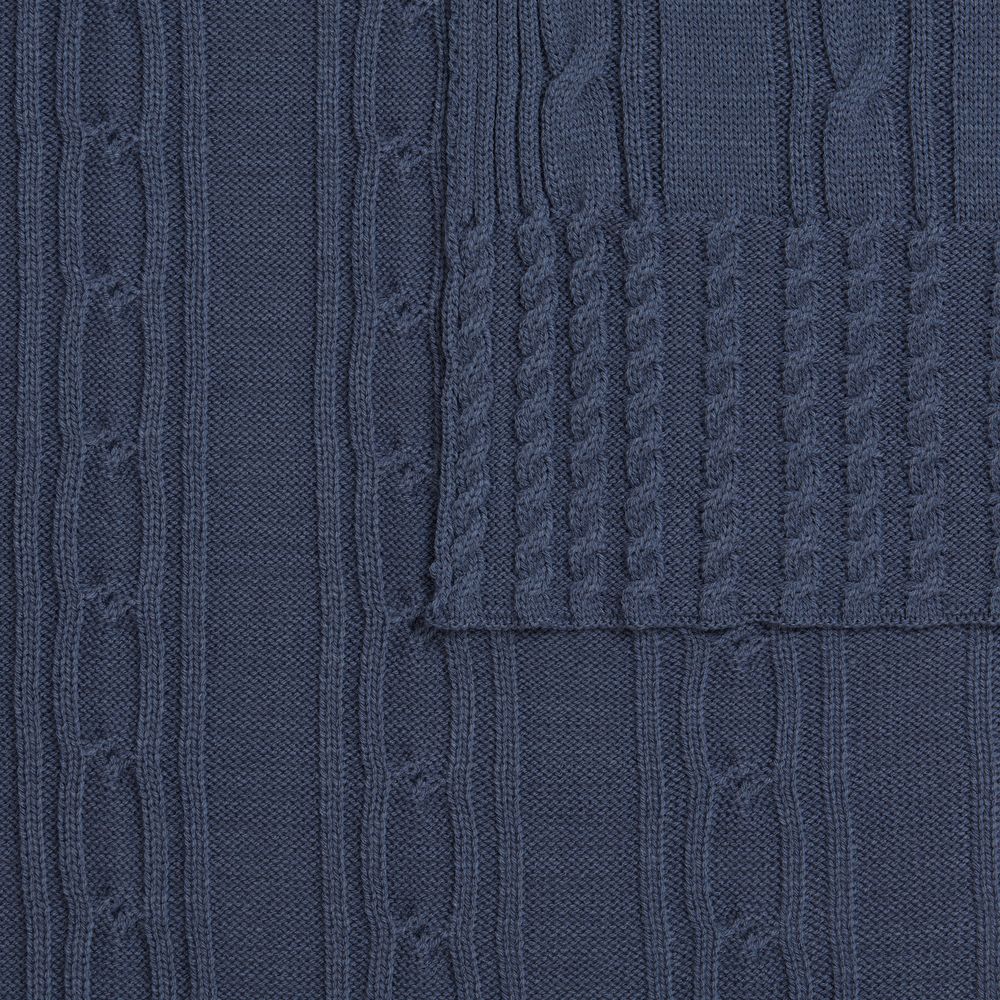 Плед Remitti, серо-синий (сланец) / Миниатюра WWW (1000)