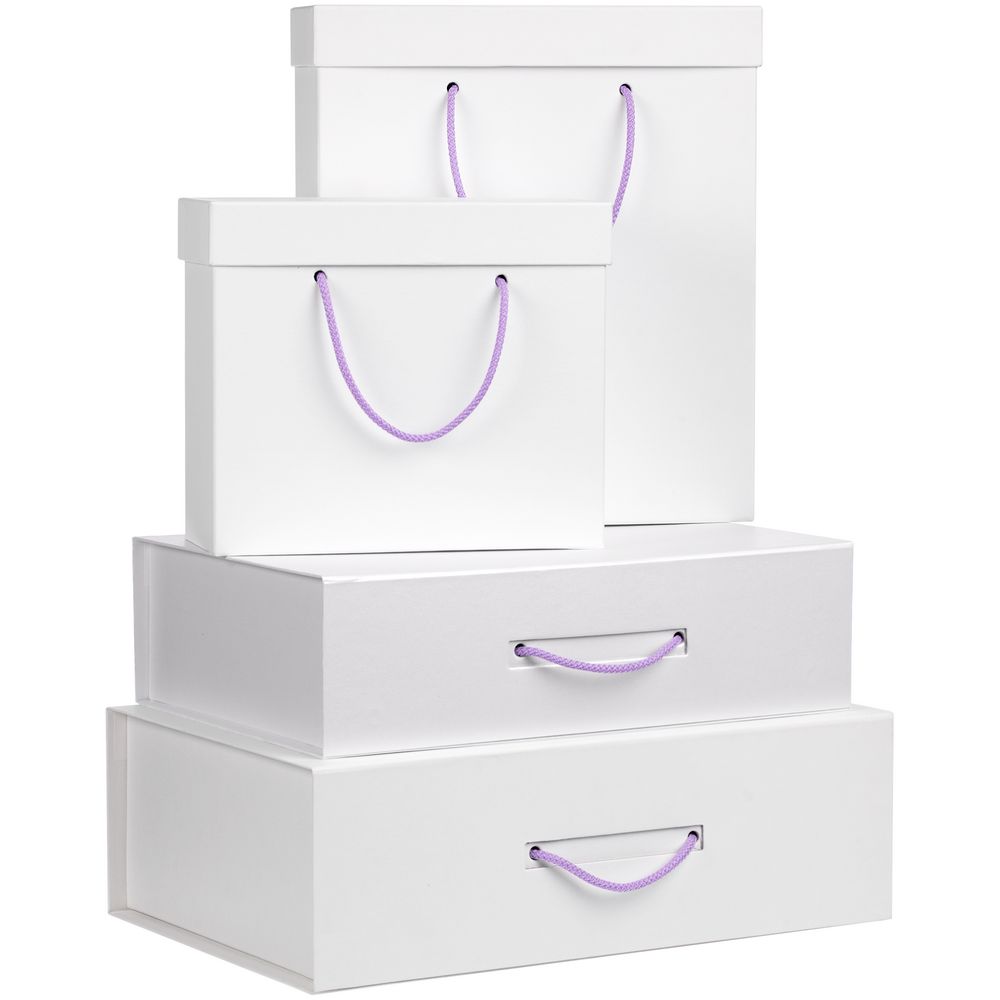 Ручка Corda для коробки M, сиреневая / Миниатюра WWW (1000)