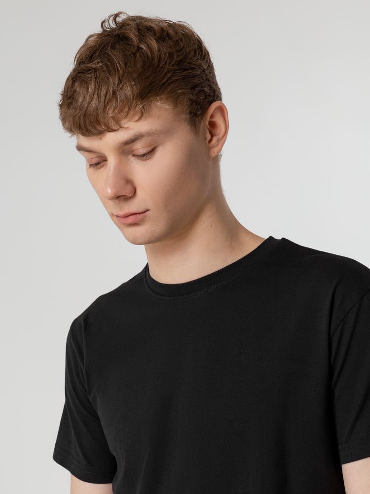 Футболка унисекс T-Bolka 160, черная / Миниатюра WWW (1000)