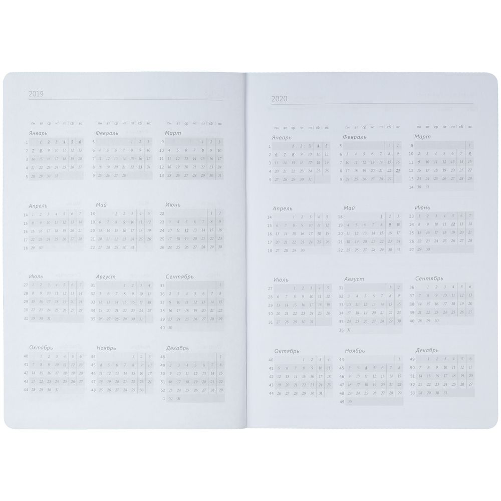 Ежедневник Tone, недатированный, черный с фиолетовым, уценка / Миниатюра WWW (1000)