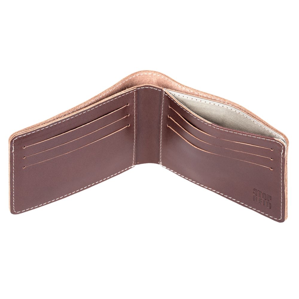 Портмоне Security, темно-коричневое / Миниатюра WWW (1000)