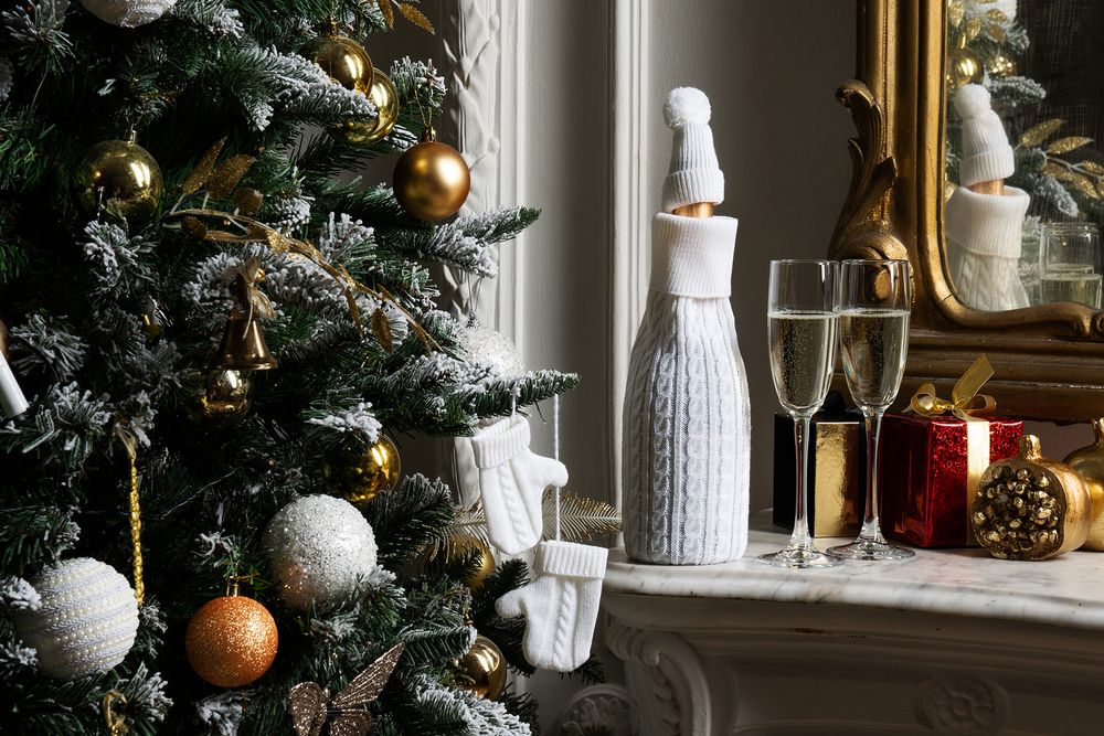 Чехол на бутылку Albus, белый / Миниатюра WWW (1000)