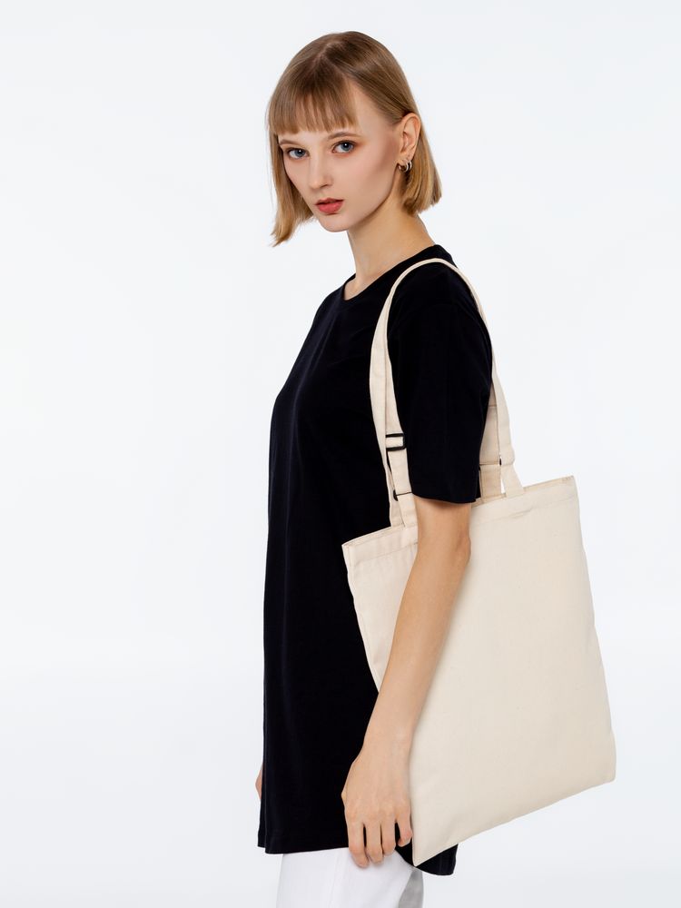 Сумка для покупок с регулируемыми ручками Leta, неокрашенная / Миниатюра WWW (1000)