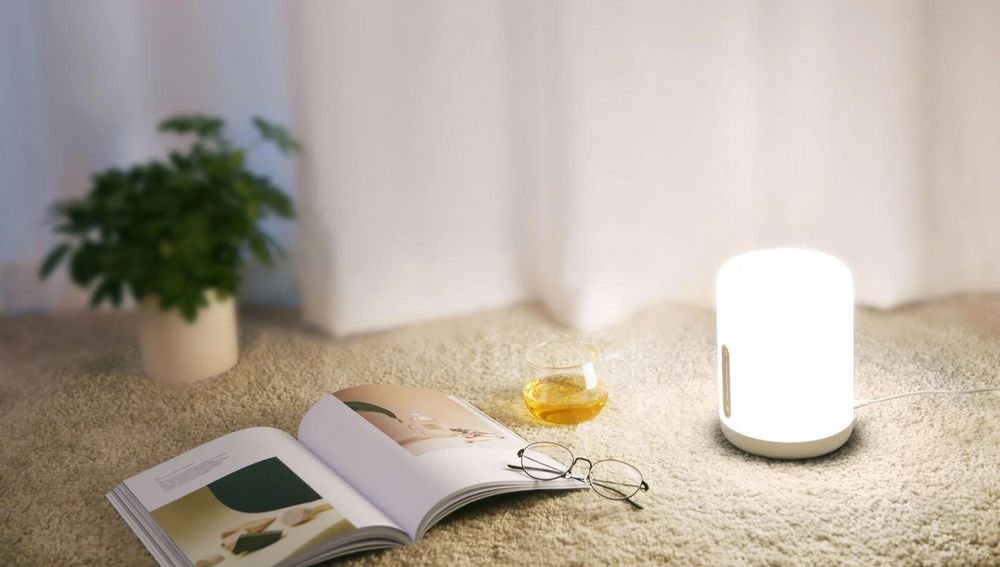 Лампа Mi Bedside Lamp 2, белая / Миниатюра WWW (1000)