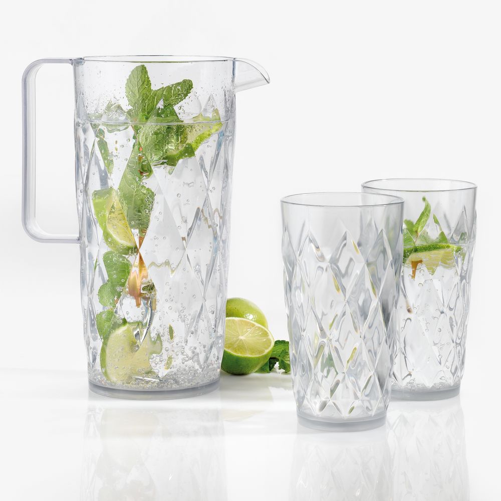 Стакан Crystal, большой, прозрачный / Миниатюра WWW (1000)