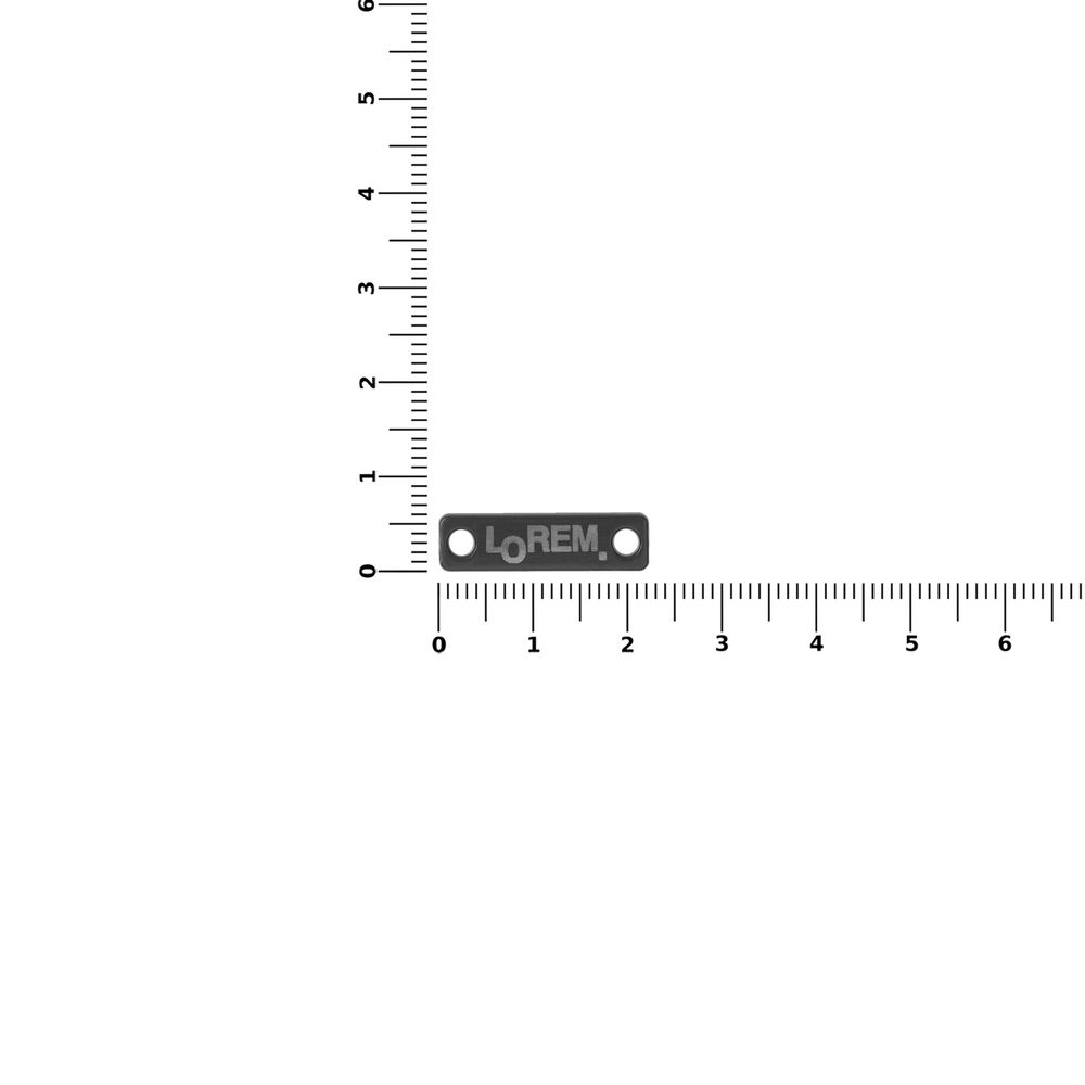 Шильдик металлический Alfa Liten, серый / Миниатюра WWW (1000)
