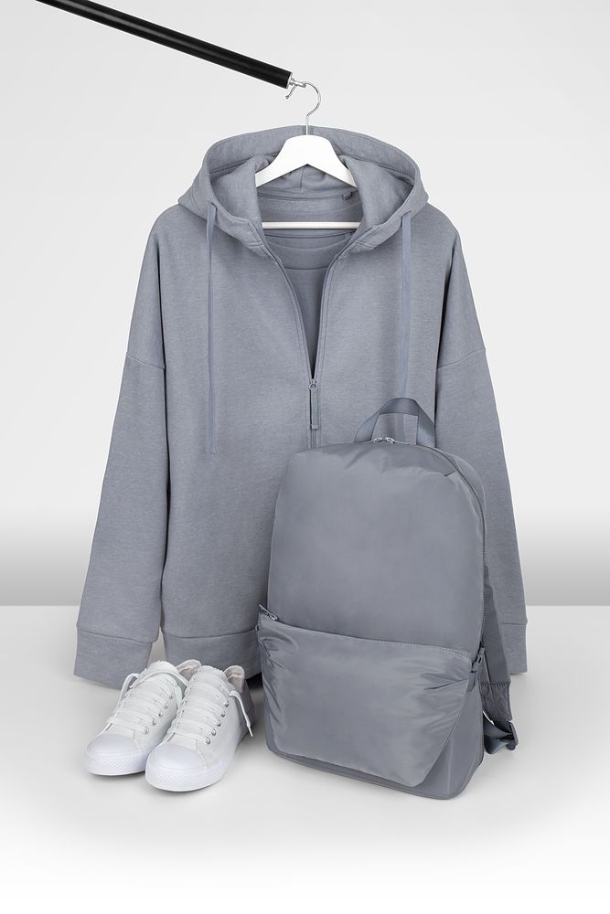 Поясная сумка W1, серая / Миниатюра WWW (1000)