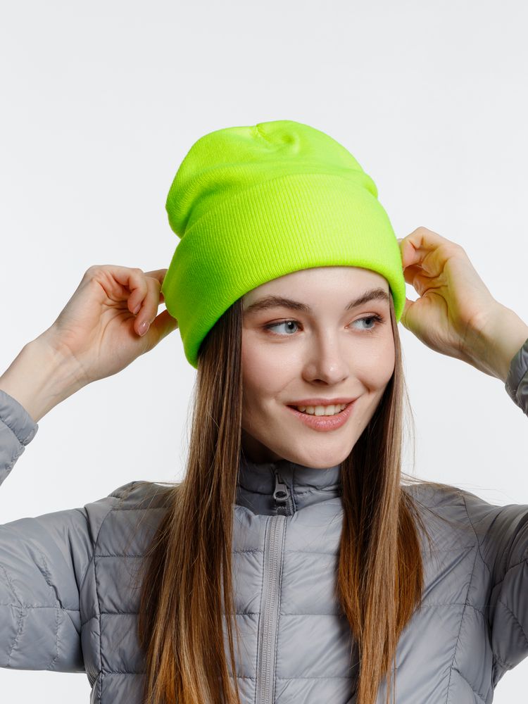 Шапка Urban Flow, салатовый неон / Миниатюра WWW (1000)