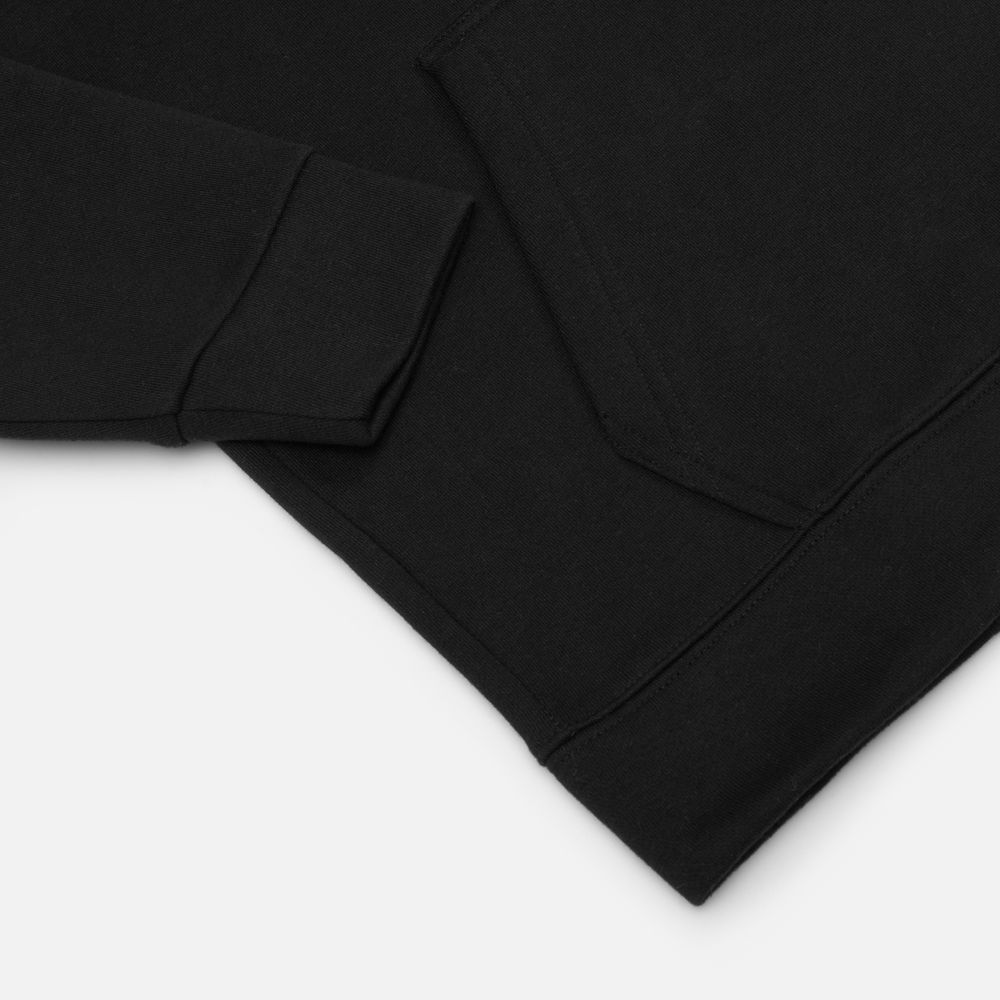 Худи оверсайз унисекс Snuggie, черное / Миниатюра WWW (1000)