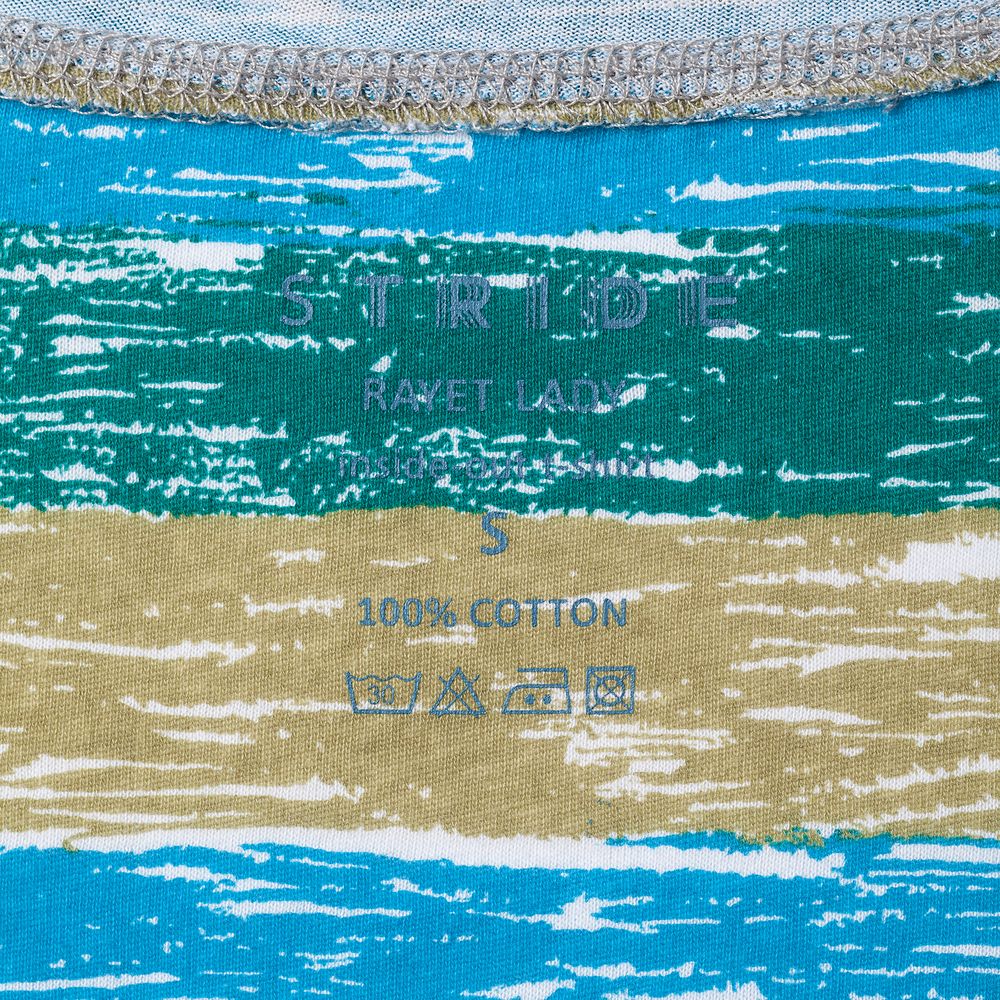 Футболка женская Rayet Lady двусторонняя, голубая с зеленым / Миниатюра WWW (1000)